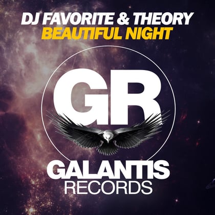 Beautiful Night album by Theory - Drum and Bass Cover Art