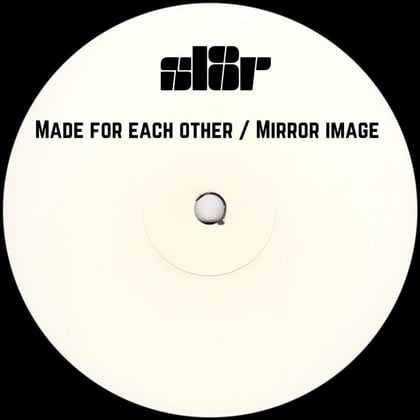 Made For Each Other / Mirror Image album by Sl8r - Drum and Bass Cover Art