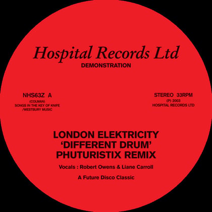 Different Drum (Remixes 3) album by S.P.Y, London Elektricity & Phuturistix - Drum and Bass Cover Art