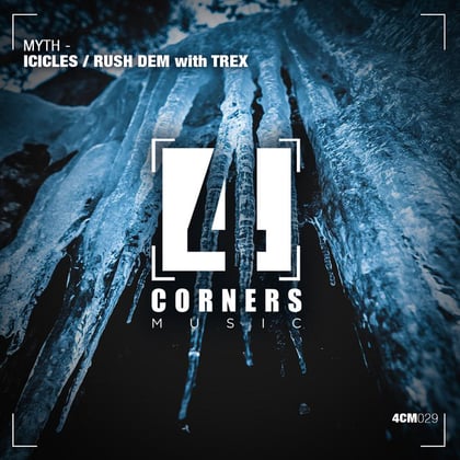 Icicles / Rush Dem album by Myth & Trex - Drum and Bass Cover Art