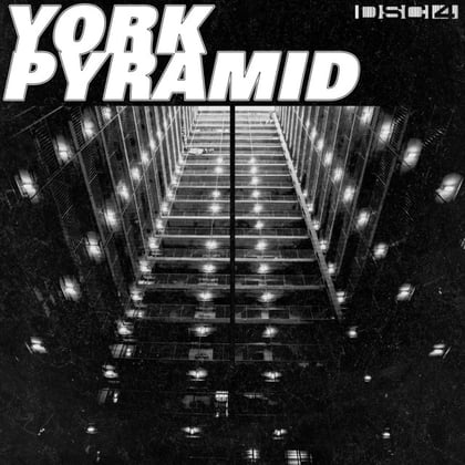 Pyramid EP album by York - Drum and Bass Cover Art