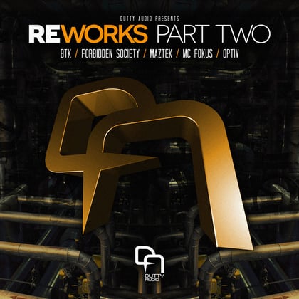 REWORKS Part Two album by Maztek, Optiv, BTK & Forbidden Society - Drum and Bass Cover Art