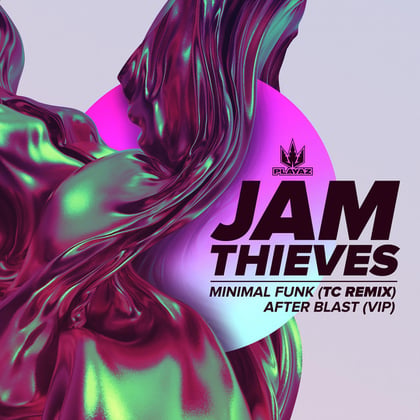 Minimal Funk (TC Remix) / After Blast (VIP) album by Jam Thieves - Drum and Bass Cover Art