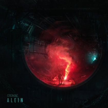 Alein EP album by Fre4knc - Drum and Bass Cover Art
