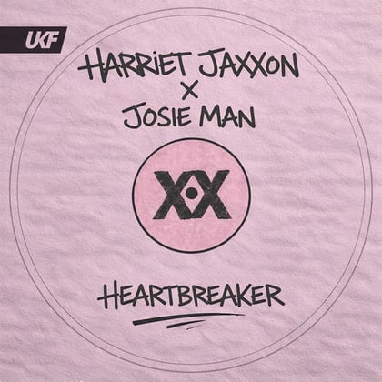 Heartbreaker album by Harriet Jaxxon & Josie Man - Drum and Bass Cover Art