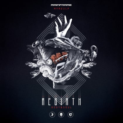 Rebirth LP album by Body & Soul - Drum and Bass Cover Art