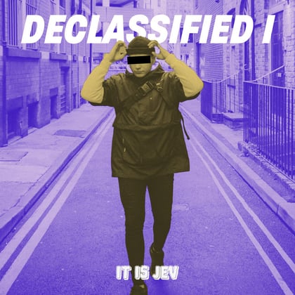 Declassified I album by it is Jev - Drum and Bass Cover Art