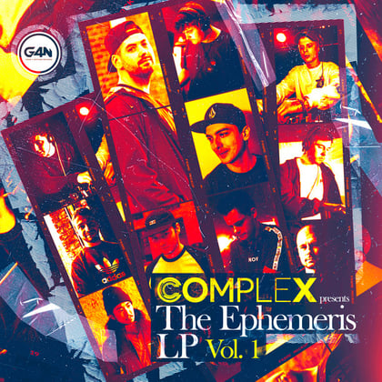 The Ephemeris LP Vol. 1 album by Complex - Drum and Bass Cover Art