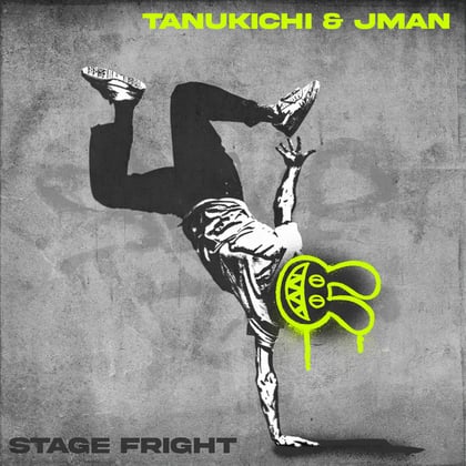 Stage Fright album by Tanukichi & Jman - Drum and Bass Cover Art