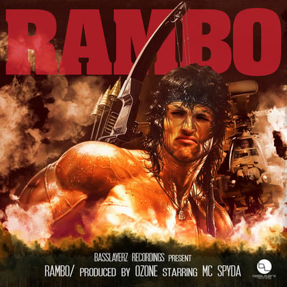 Rambo album by MC Spyda - Drum and Bass Cover Art