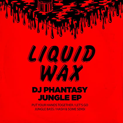 Jungle EP album by DJ Phantasy - Drum and Bass Cover Art