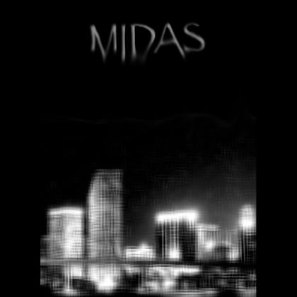 Party Poppin (feat. Roach & Michelle DeCosta) - Single album by Midas - Drum and Bass Cover Art