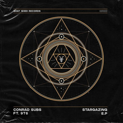 Stargazing EP album by Conrad Subs - Drum and Bass Cover Art
