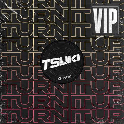 Turn It Up VIP album by Tsuki - Drum and Bass Cover Art