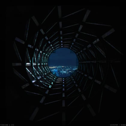 LOCKSTEP / KYBER album by D3Z & INK - Drum and Bass Cover Art
