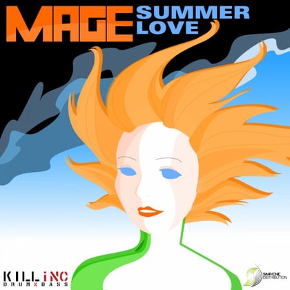 Summer Love album by Mage - Drum and Bass Cover Art