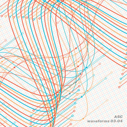 Waveforms 3-4 album by ASC - Drum and Bass Cover Art