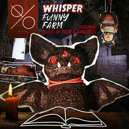 Funny Farm album by Whisper - Drum and Bass Cover Art