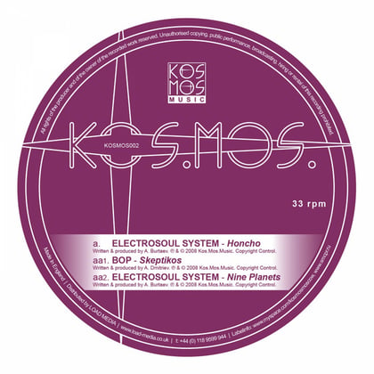 Honcho / Skeptikos / Nine Planets album by Electrosoul System & BOP - Drum and Bass Cover Art
