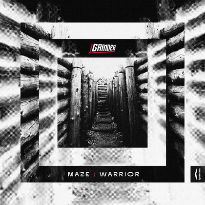 Maze / Warrior album by Grinder - Drum and Bass Cover Art
