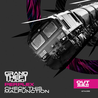 Check This // Malfunction album by Perplex (DNB) - Drum and Bass Cover Art