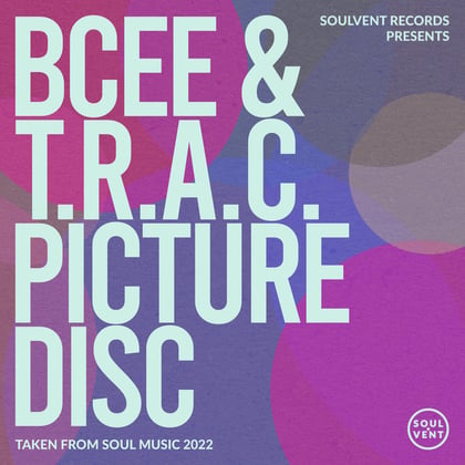 Picture Disc album by Koven, BCee & T.R.A.C. - Drum and Bass Cover Art