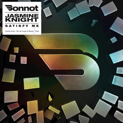 Satisfy me - The remixes album by Jasmine Knight & Bonnot - Drum and Bass Cover Art