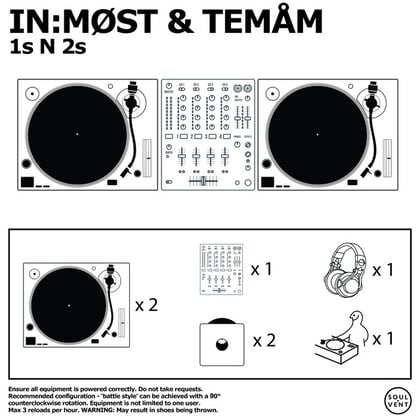 1s N 2s album by In:Most & Temam - Drum and Bass Cover Art