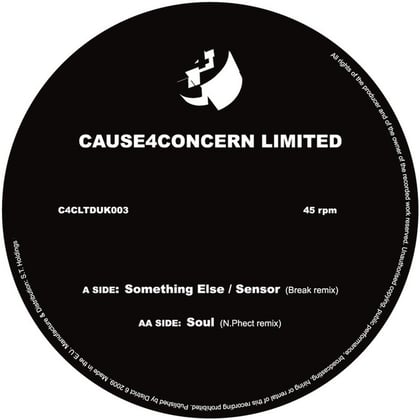 Something Else Vs Sensor (Break Remix) / Soul (N.Phect Remix) album by Cause4Concern - Drum and Bass Cover Art