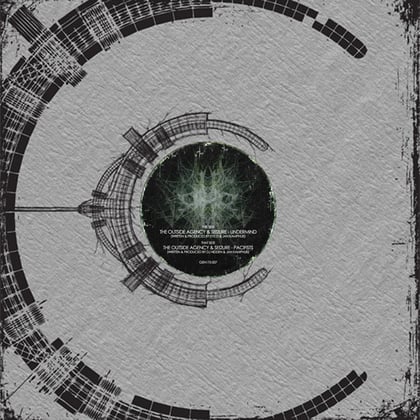 Undermind / Pacifists album by The Outside Agency - Drum and Bass Cover Art