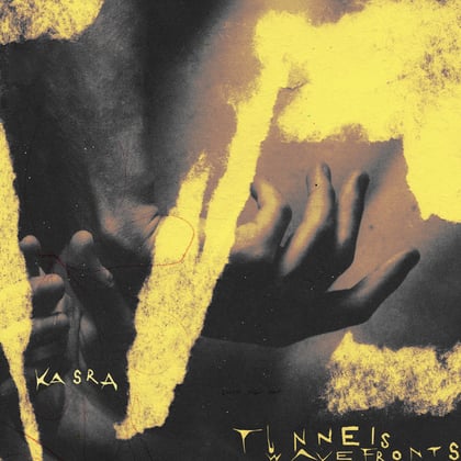 tunnels / waveFronts album by Kasra & Enei - Drum and Bass Cover Art