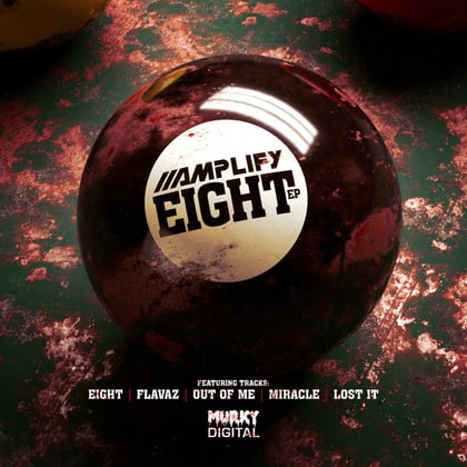Eight album by Capone & Amplify - Drum and Bass Cover Art