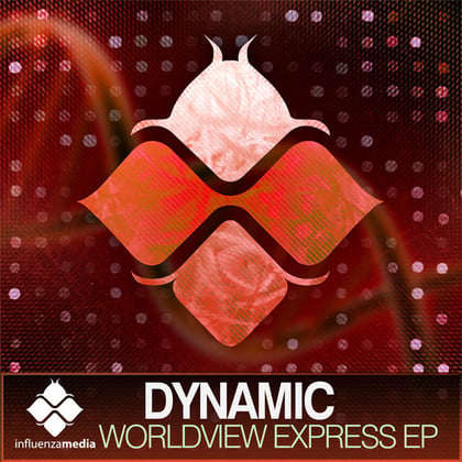 Worldview Express EP album by Dynamic - Drum and Bass Cover Art
