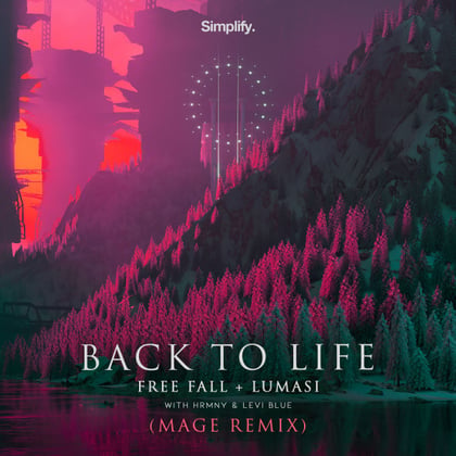 Back To Life (Mage Remix) album by Mage, Free Fall & Lumasi - Drum and Bass Cover Art