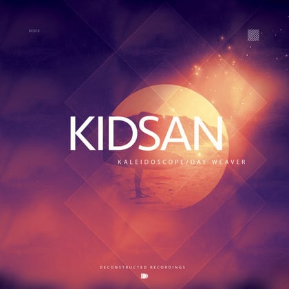 Kaleidoscope / Day Weaver album by Kidsan - Drum and Bass Cover Art