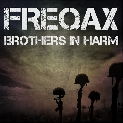 Brothers in Harm album by Freqax - Drum and Bass Cover Art