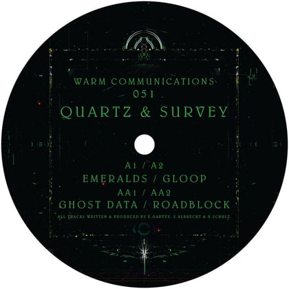 Emeralds EP album by Theory, Quartz & Survey - Drum and Bass Cover Art