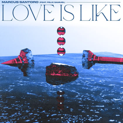 Love Is Like album by Vibe Chemistry, Marcus Santoro & Felix Samuel - Drum and Bass Cover Art