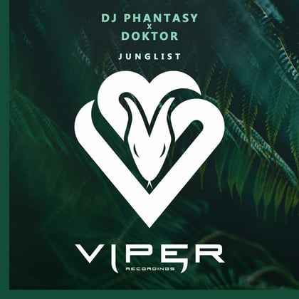Junglist album by DJ Phantasy & Doktor - Drum and Bass Cover Art