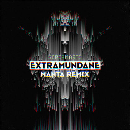 Extramundane (Remix) album by Manta - Drum and Bass Cover Art