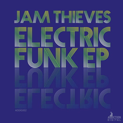 Electric Funk EP album by Jam Thieves - Drum and Bass Cover Art