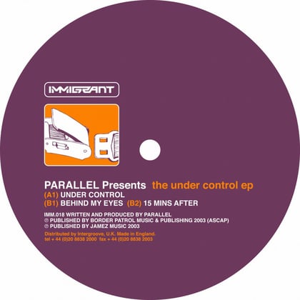 Under Control album by Parallel - Drum and Bass Cover Art
