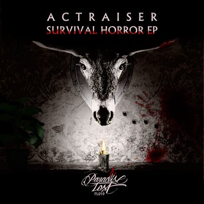 Survival Horror EP album by Actraiser - Drum and Bass Cover Art