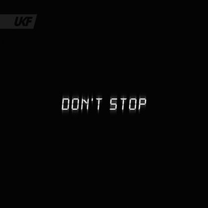 Don't Stop album by MUZZ - Drum and Bass Cover Art