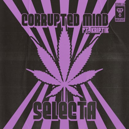 Selecta album by Corrupted Mind - Drum and Bass Cover Art