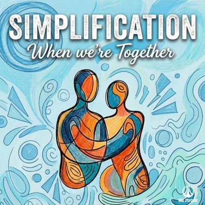 When we're Together album by Simplification - Drum and Bass Cover Art