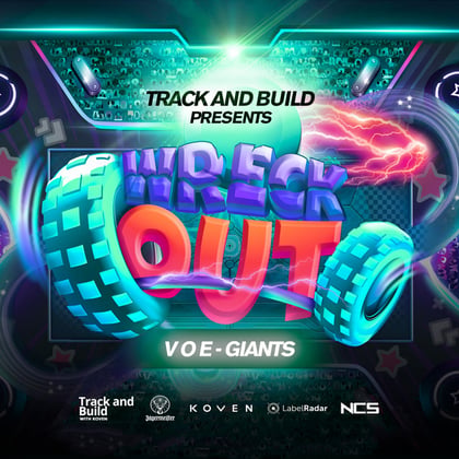 Giants album by V O E - Drum and Bass Cover Art