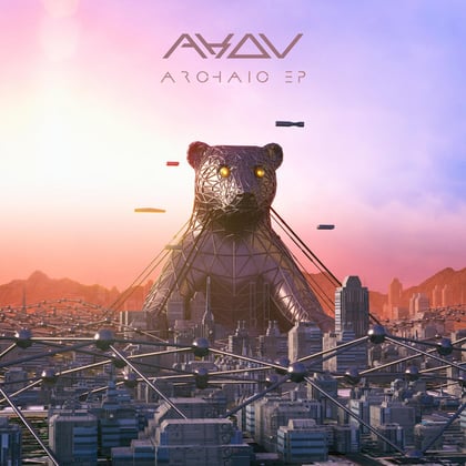 Archaic album by AKOV - Drum and Bass Cover Art