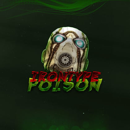 Poison album by IRONTYPE - Drum and Bass Cover Art