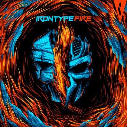 Fire album by IRONTYPE - Drum and Bass Cover Art